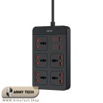 چندراهی برق گرین لاین GS-500 دارای ۵ پریز یونیورسال