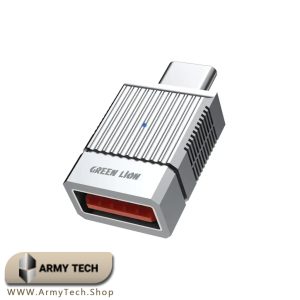 خرید مبدل OTG USB-A USB-C گرین لاین Green Lion