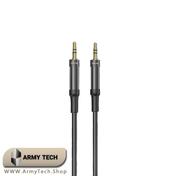 خرید کابل AUX گرین لاین GNAUXTOAUXCBK Braided Audio Cable 1m