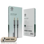 خرید کابل AUX گرین لاین GNAUXTOAUXCBK Braided Audio Cable 1m