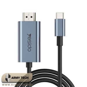 خرید کابل USB-C به HDMI یسیدو HM10 4K Yesido تبدیل tp-c به hdmi