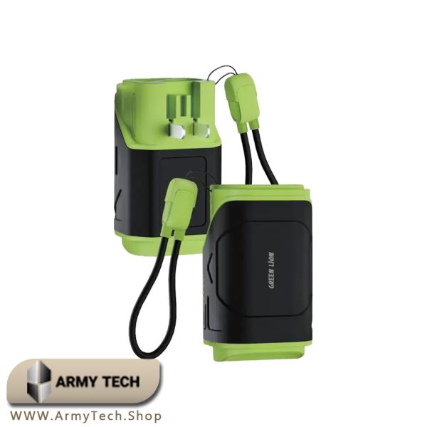 پاوربانک گرین لاین trave x 10000mah glpx20 Green Lion
