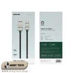 کابل USB-A USB-C گرین لاین GNELLUAC01BK | Green Lion