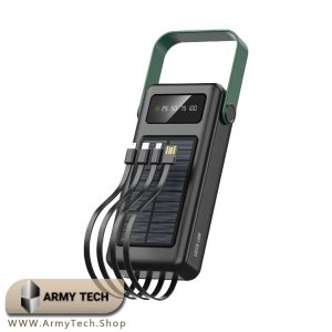 پاوربانک خورشیدی گرین لاین Green Lion Solar Max Power Bank 30000mAh GL-PB72
