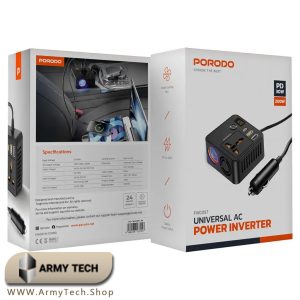 اینورتر خودرو پورودو fwc057 200w pd 30w پرودو Porodo