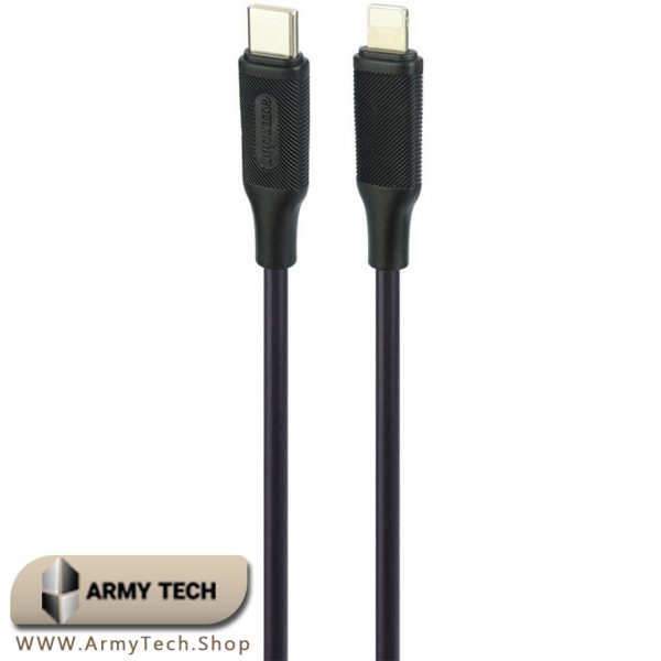 کابل usb-c به لایتنینگ گرین لاین 27w 1 متر Green Lion