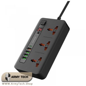 چندراهی برق پورودو pdfwch013gy 3000w 2m پرودو Porodo