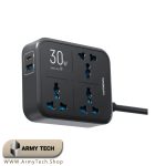 خرید چندراهی پاورولوجی PWC037 PD30W 3 پریز پاورولوژی Powerology