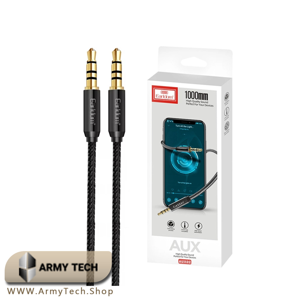 AUX ارلدام کابل aux ارلدام 1 متر Earldom