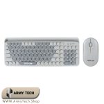 ست کیبورد و ماوس بی سیم گرین لاین مدل Duo Green Lion