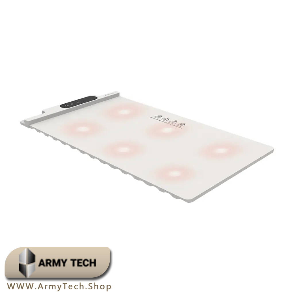 pad porodo-2 پد گرم کن غذا پرودو سه دما تاشو صفحه گرم کن Porodo صفحه گرم کن غذا پورودو