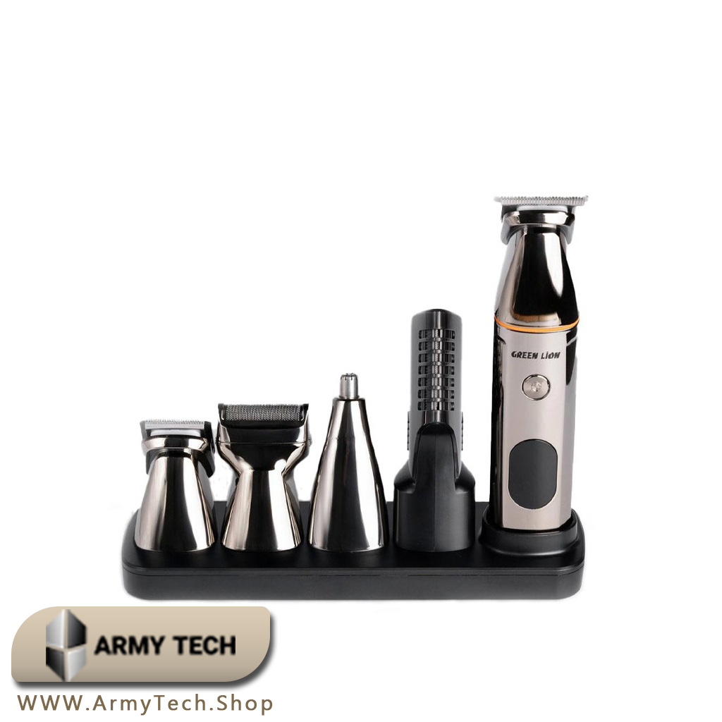 set 5in1-1 ماشین اصلاح ۵کاره گرین لاین Green Lion