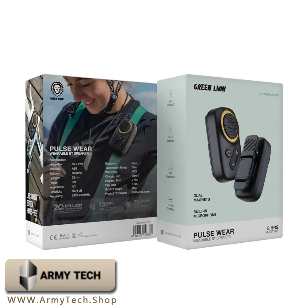 mic-sp-2 اسپیکر گیره ای گرین لاین GL-SP19 Green Lion