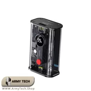 پاوربانک شفاف Yesido YP35 ظرفیت 10000 سبک