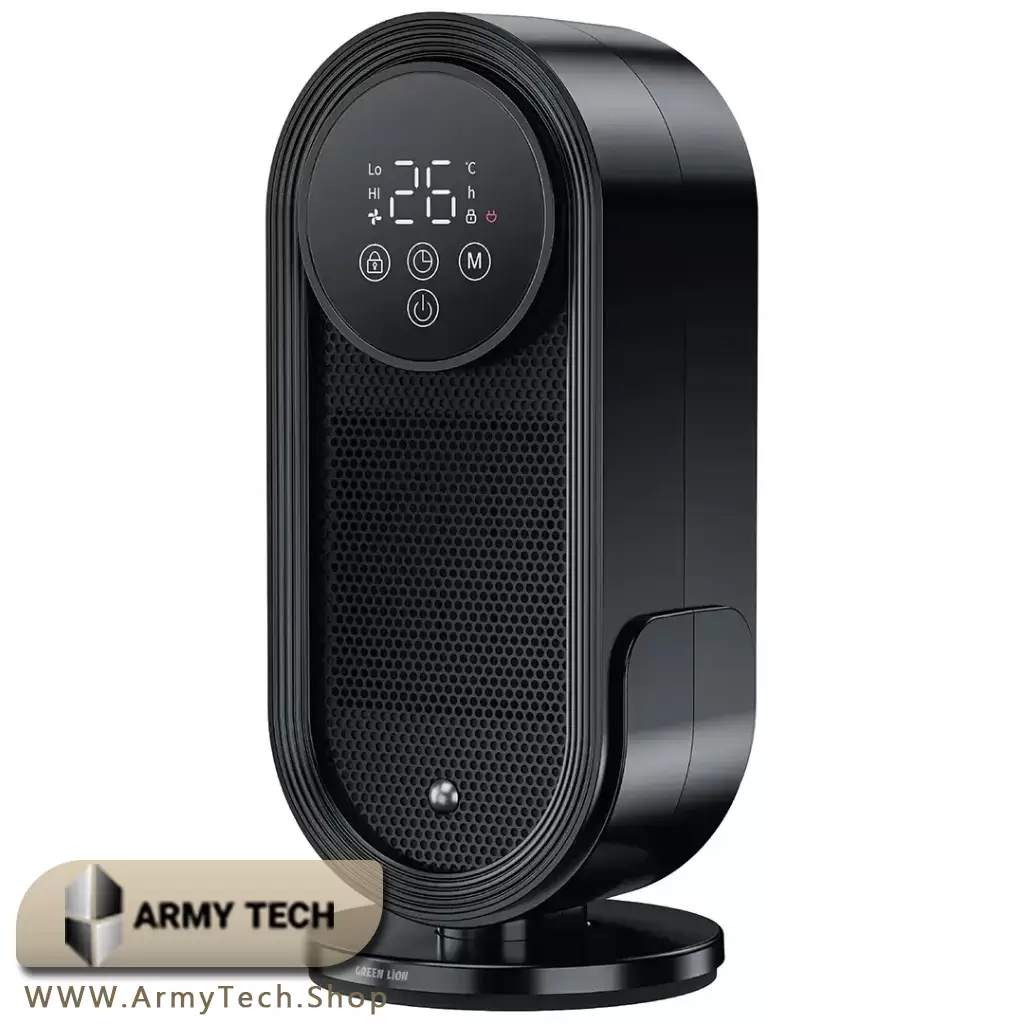 بخاری برقی گرین لاین 1500 heater lite وات ریموت دار green lion